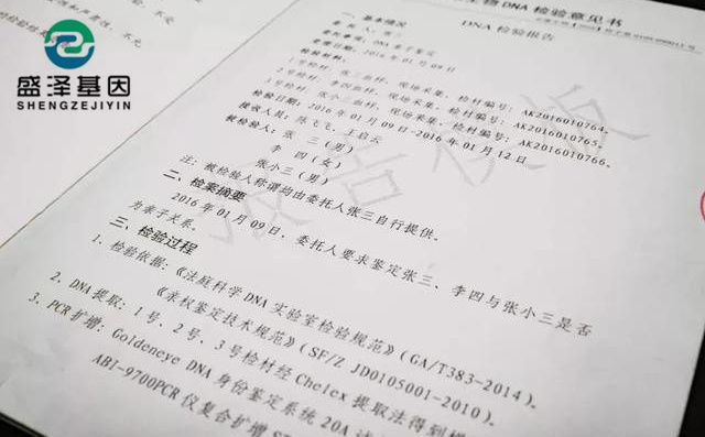 DNA親子鑒定報告究竟長啥樣?怎么看? DNA親子鑒定報告究竟長啥樣?怎么看?